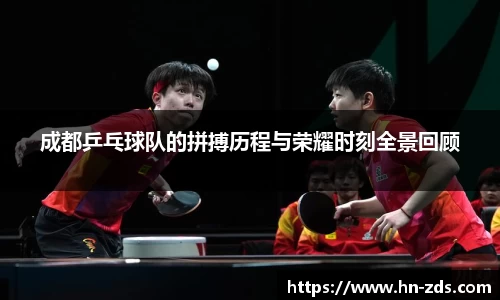 成都乒乓球队的拼搏历程与荣耀时刻全景回顾